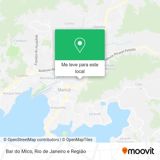 Bar do Mico mapa