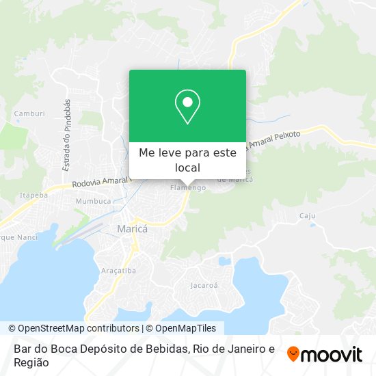 Bar do Boca Depósito de Bebidas mapa