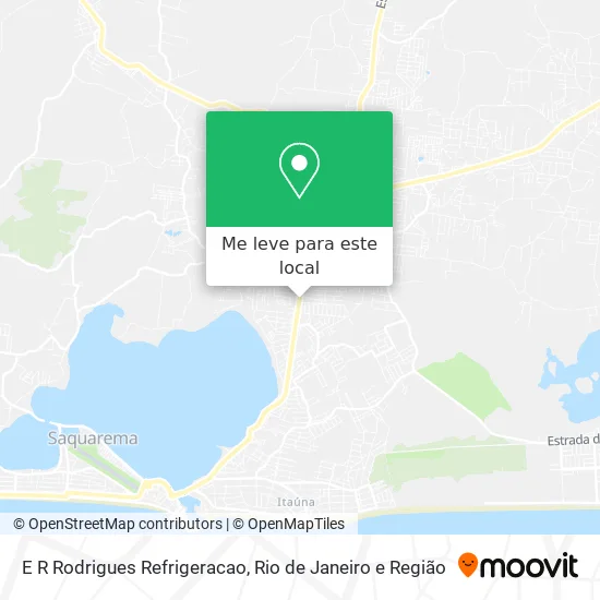 E R Rodrigues Refrigeracao mapa