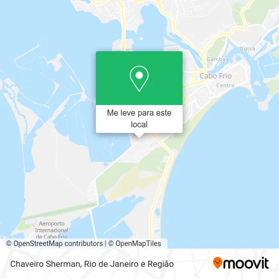 Chaveiro Sherman mapa