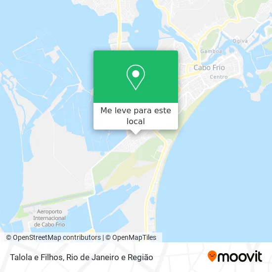 Talola e Filhos mapa