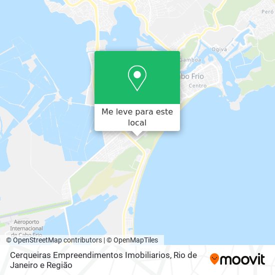 Cerqueiras Empreendimentos Imobiliarios mapa