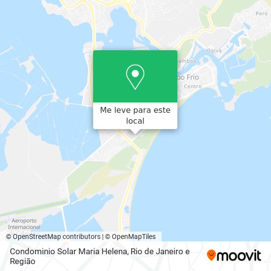 Condominio Solar Maria Helena mapa
