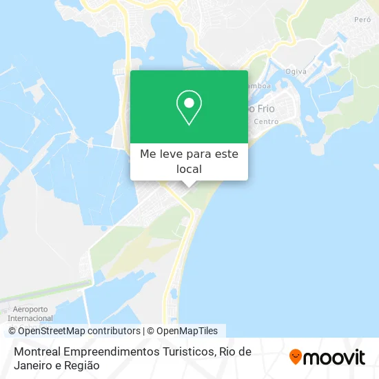 Montreal Empreendimentos Turisticos mapa
