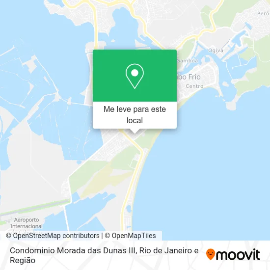 Condominio Morada das Dunas III mapa