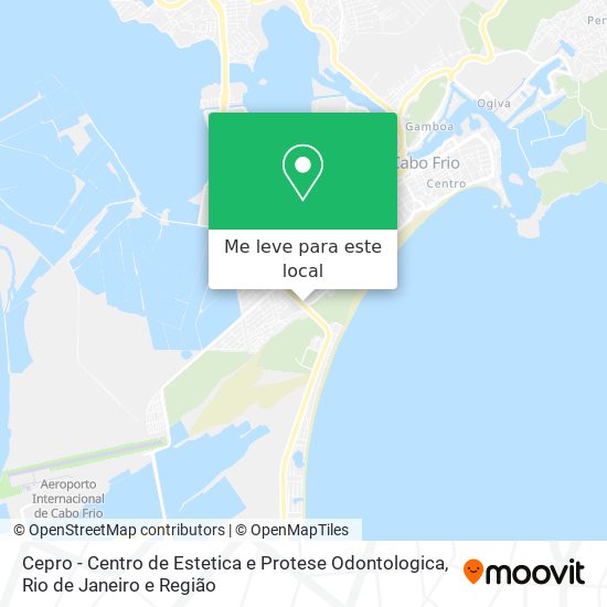 Cepro - Centro de Estetica e Protese Odontologica mapa