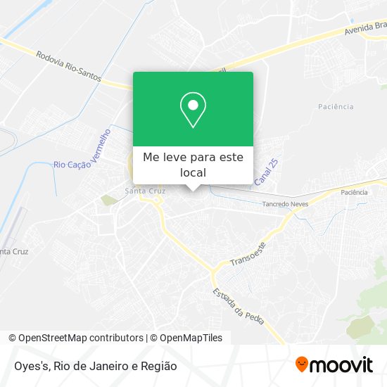 Oyes's mapa