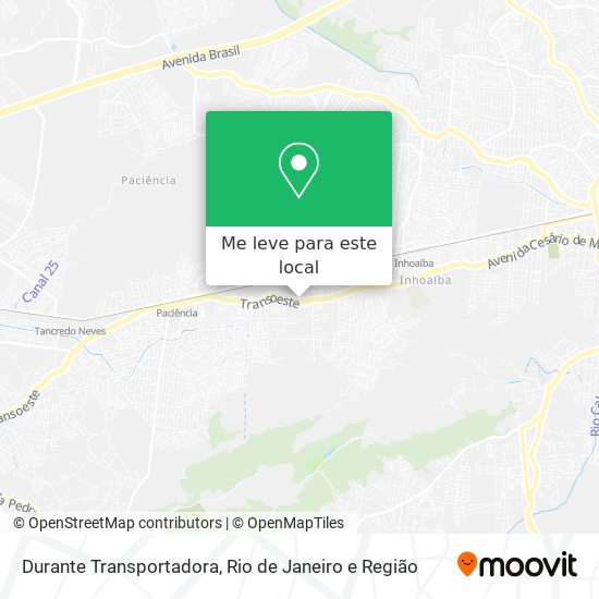 Durante Transportadora mapa