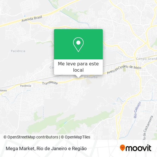 Mega Market mapa