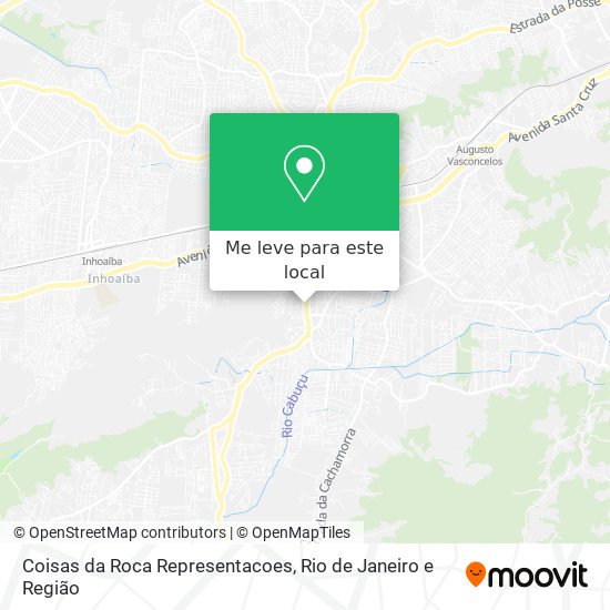 Coisas da Roca Representacoes mapa