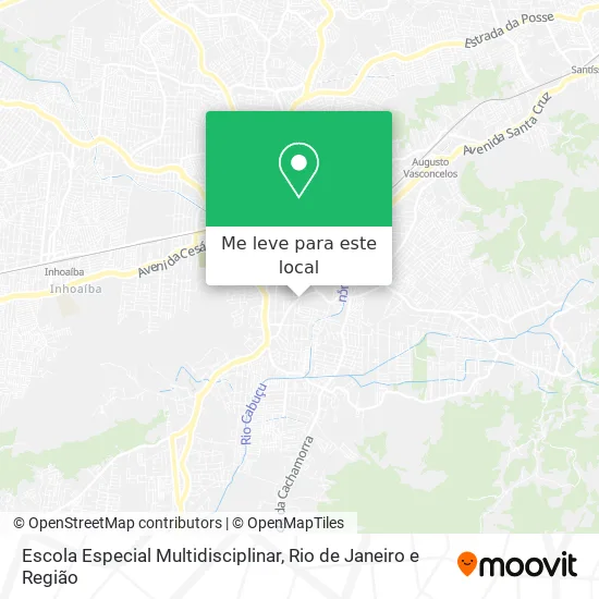Escola Especial Multidisciplinar mapa