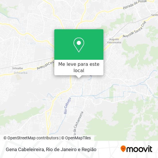 Gena Cabeleireira mapa