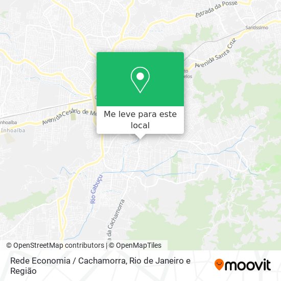 Rede Economia / Cachamorra mapa