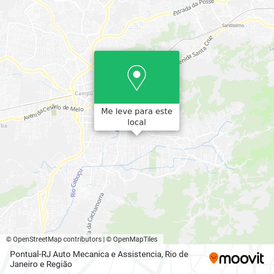 Pontual-RJ Auto Mecanica e Assistencia mapa