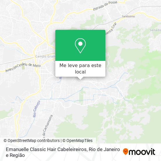Emanuelle Classic Hair Cabeleireiros mapa
