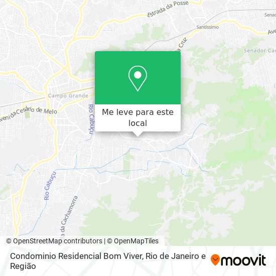 Condominio Residencial Bom Viver mapa
