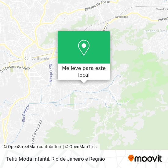 Tefiti Moda Infantil mapa