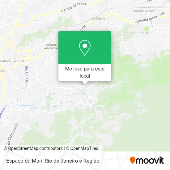 Espaço da Mari mapa