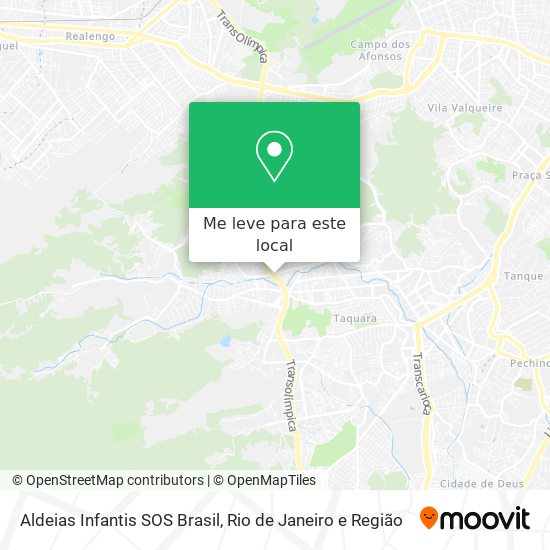 Aldeias Infantis SOS Brasil mapa