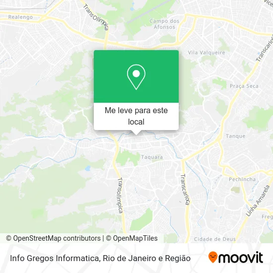 Info Gregos Informatica mapa
