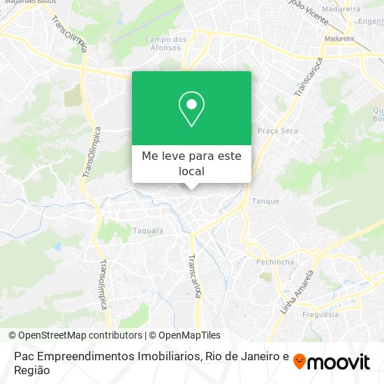 Pac Empreendimentos Imobiliarios mapa