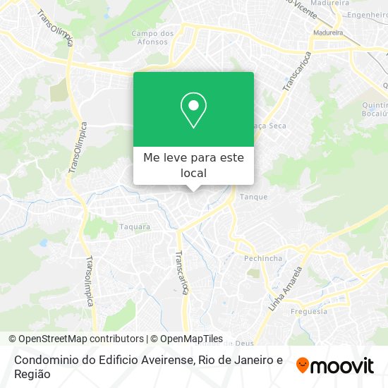 Condominio do Edificio Aveirense mapa