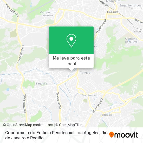 Condominio do Edificio Residencial Los Angeles mapa