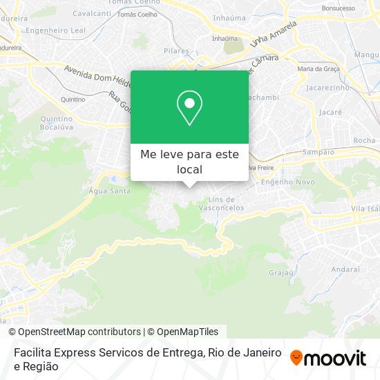 Facilita Express Servicos de Entrega mapa