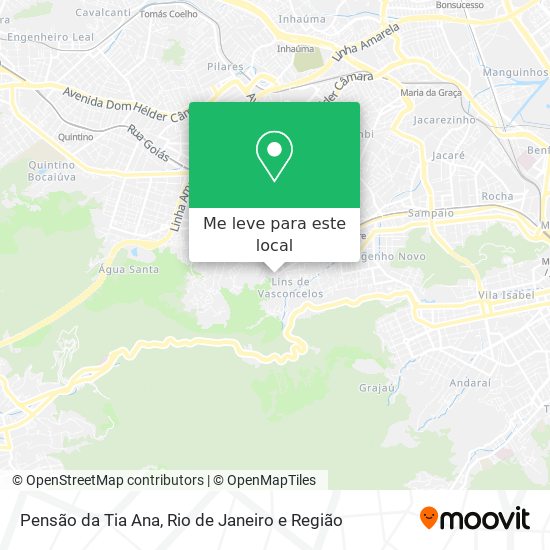 Pensão da Tia Ana mapa
