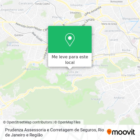 Prudenza Assessoria e Corretagem de Seguros mapa