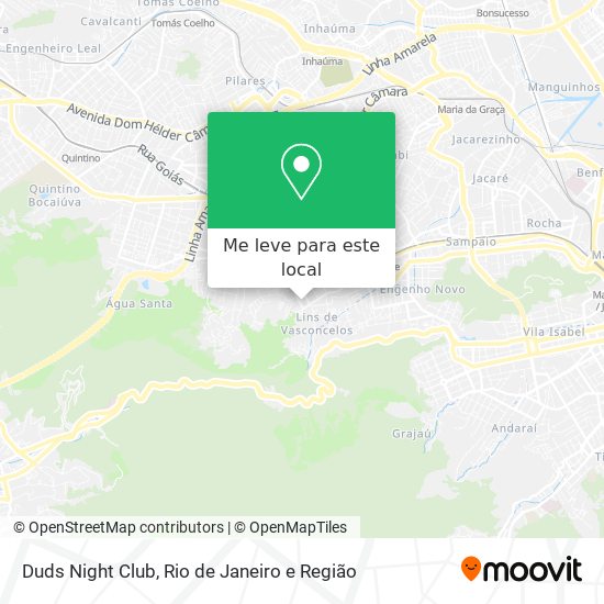 Duds Night Club mapa