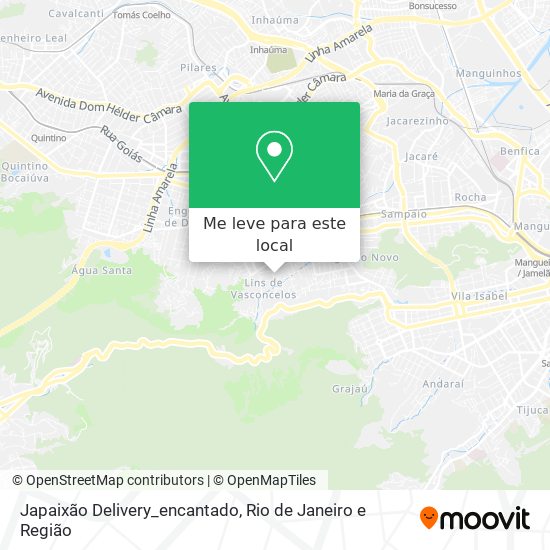 Japaixão Delivery_encantado mapa