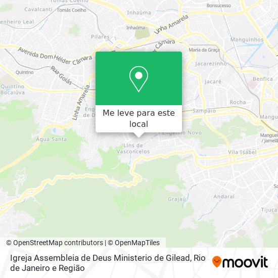 Igreja Assembleia de Deus Ministerio de Gilead mapa