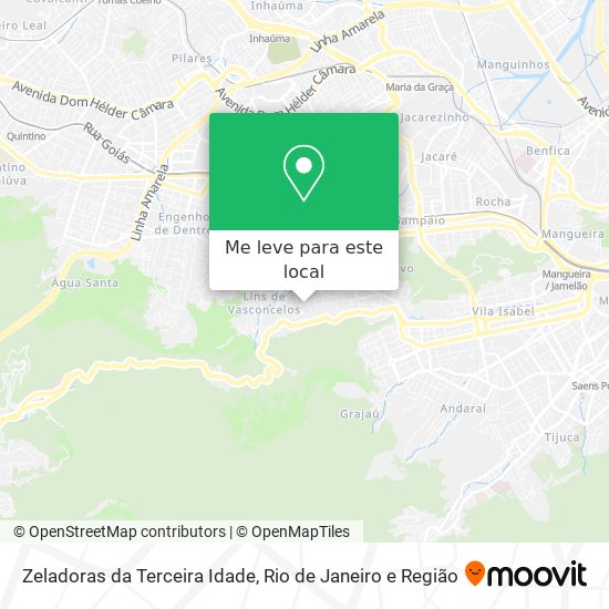 Zeladoras da Terceira Idade mapa