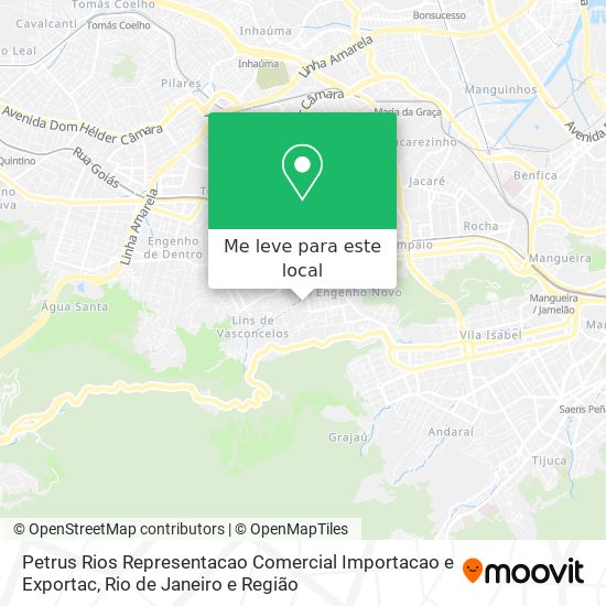 Petrus Rios Representacao Comercial Importacao e Exportac mapa