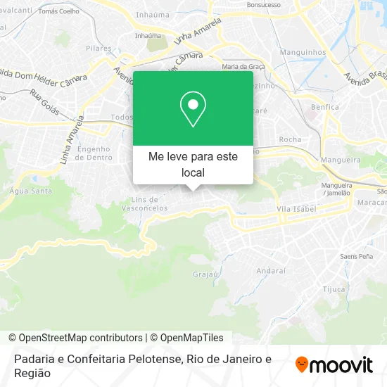 Padaria e Confeitaria Pelotense mapa