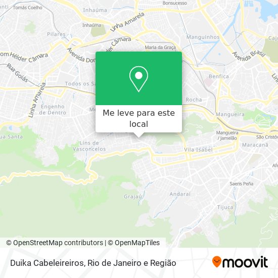 Duika Cabeleireiros mapa