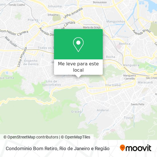 Condominio Bom Retiro mapa