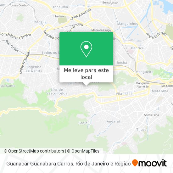 Guanacar Guanabara Carros mapa