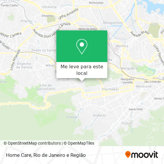 Home Care mapa