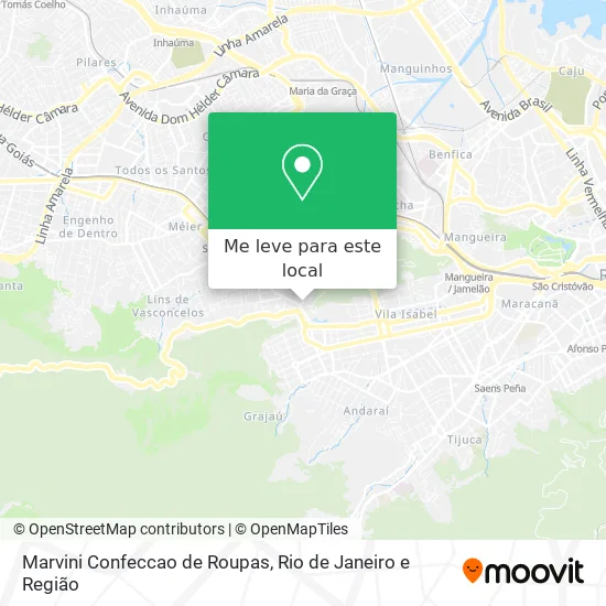 Marvini Confeccao de Roupas mapa