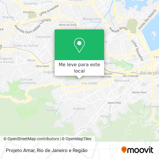 Projeto Amar mapa