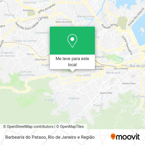 Barbearia do Pataoo mapa