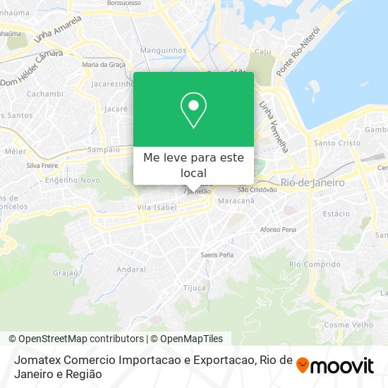 Jomatex Comercio Importacao e Exportacao mapa