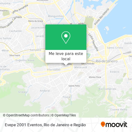 Evepe 2001 Eventos mapa