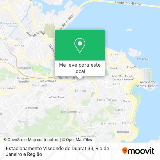Estacionamento Visconde de Duprat 33 mapa