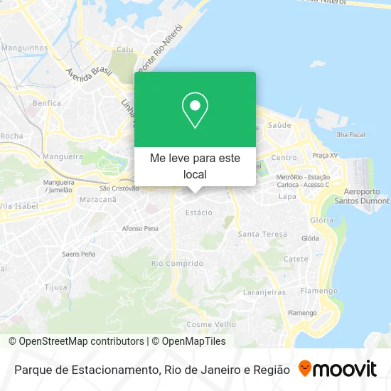 Parque de Estacionamento mapa