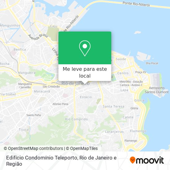 Edifício Condomínio Teleporto mapa