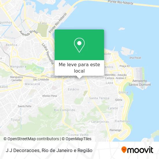 J J Decoracoes mapa