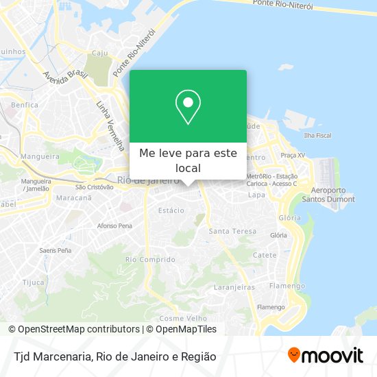 Tjd Marcenaria mapa